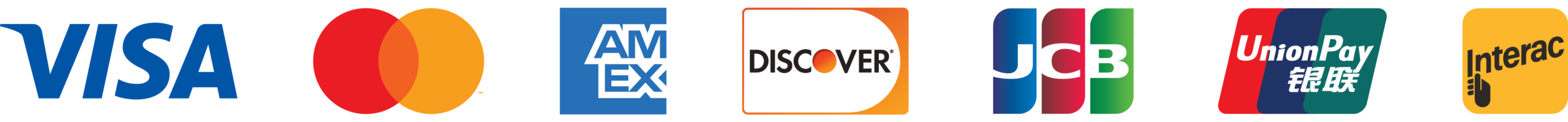 Major credit cards accepted by ROOFNOW