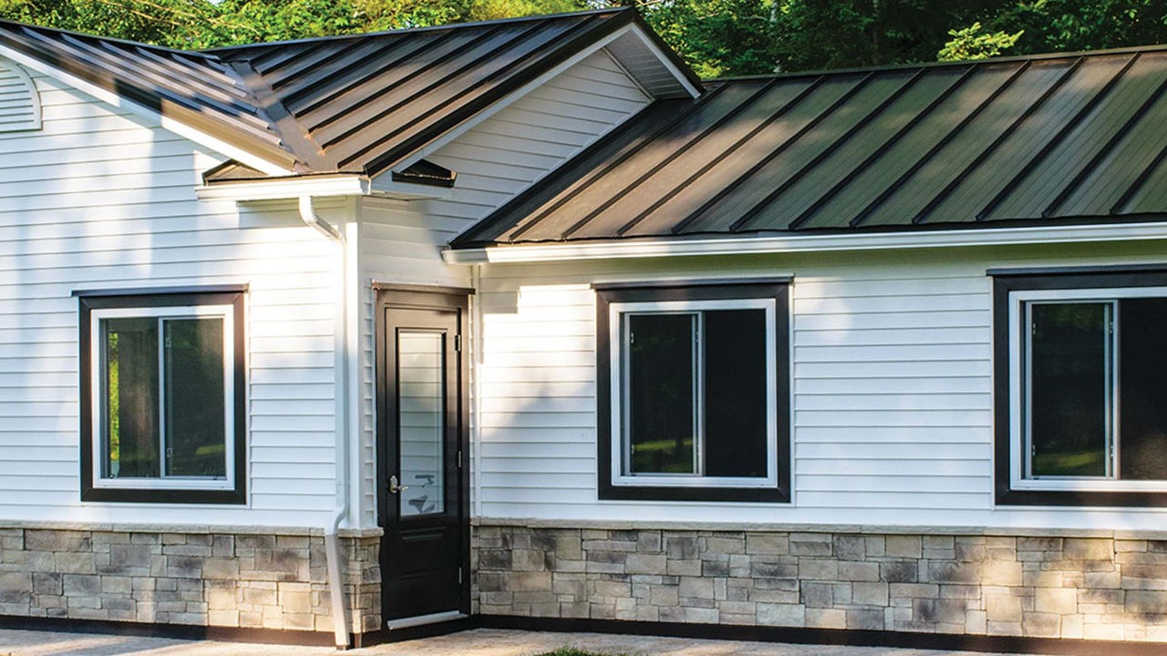 Vicwest standing seam metal roofing installation