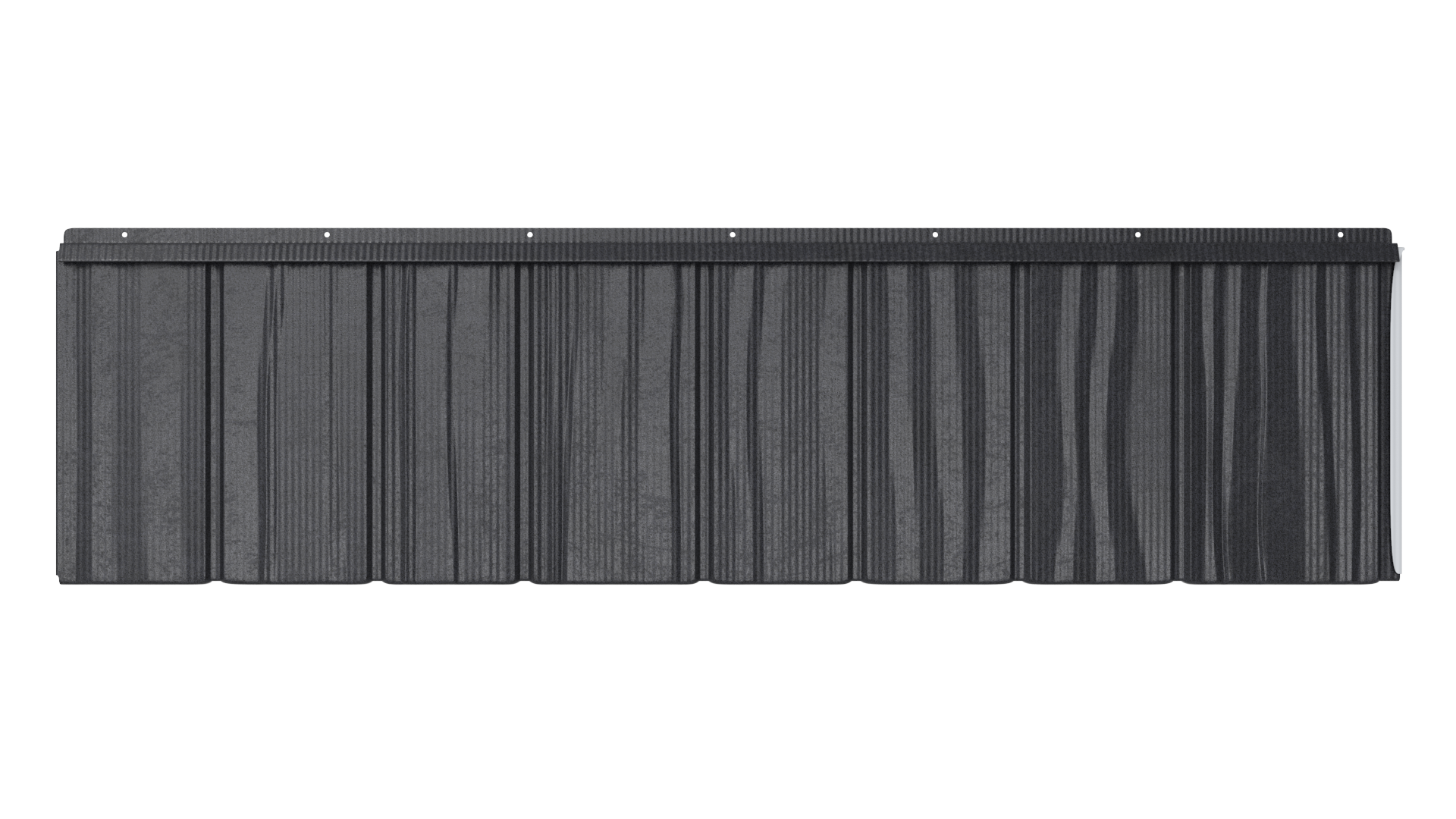 Interlocking shake metal roofing