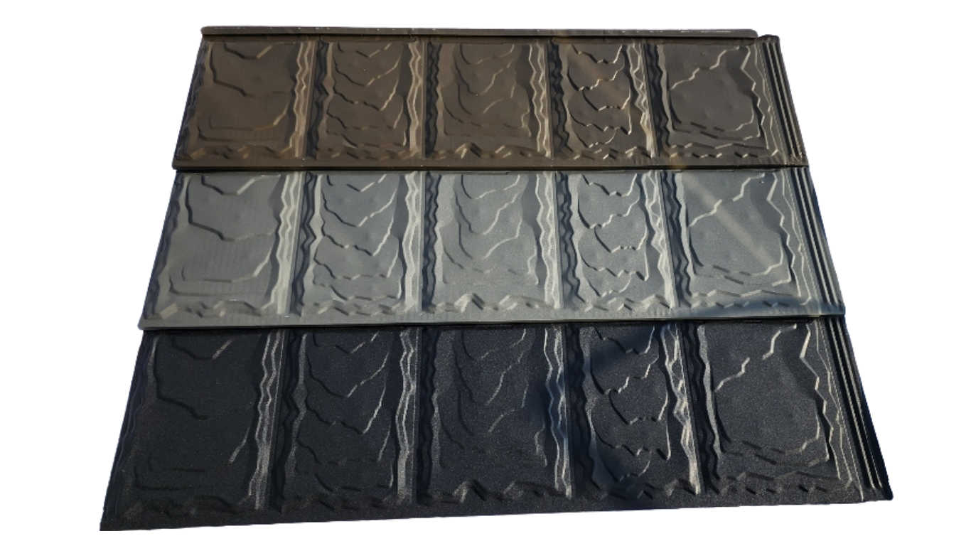 Crinkle WeatherXL metal roofing