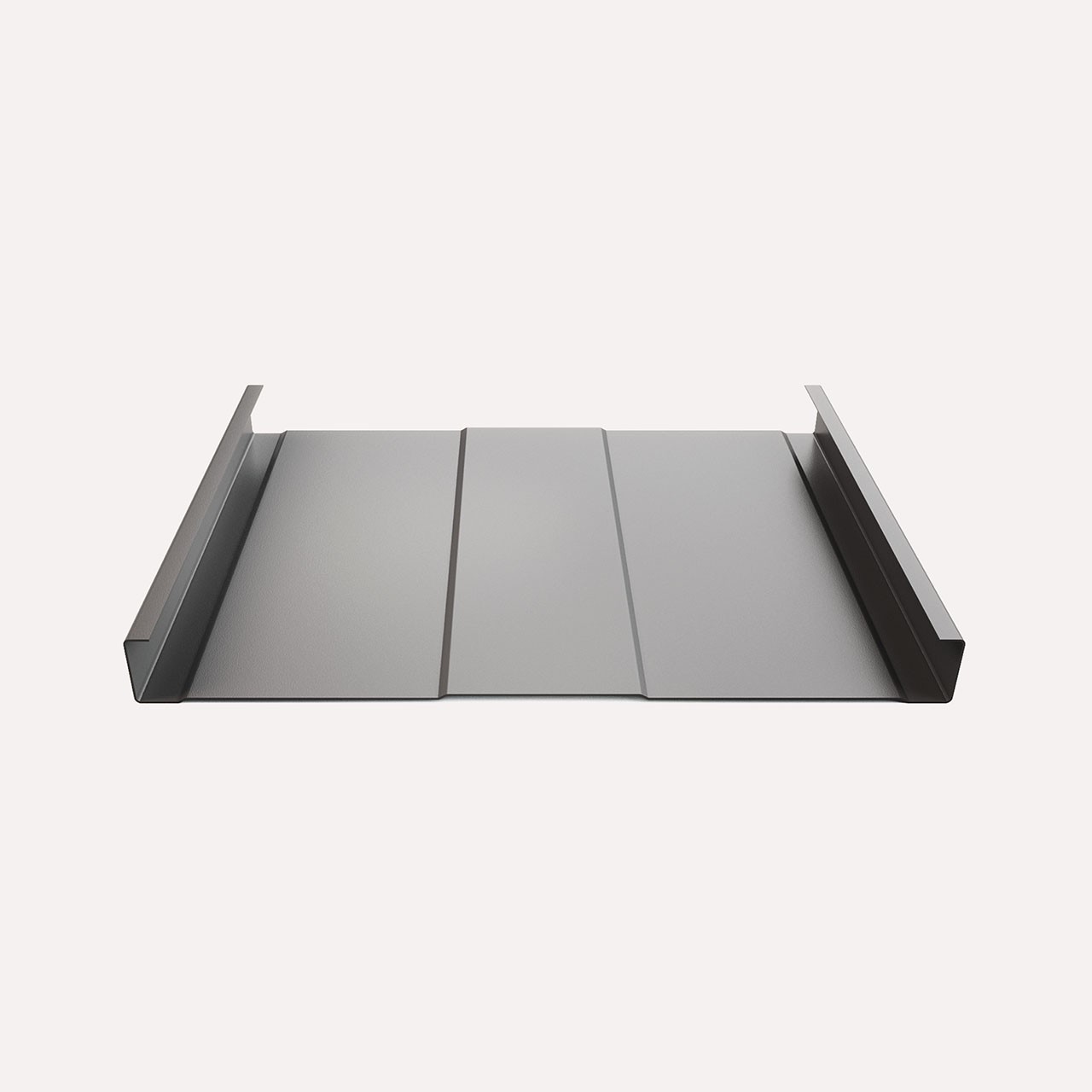 Standing seam metal roofing