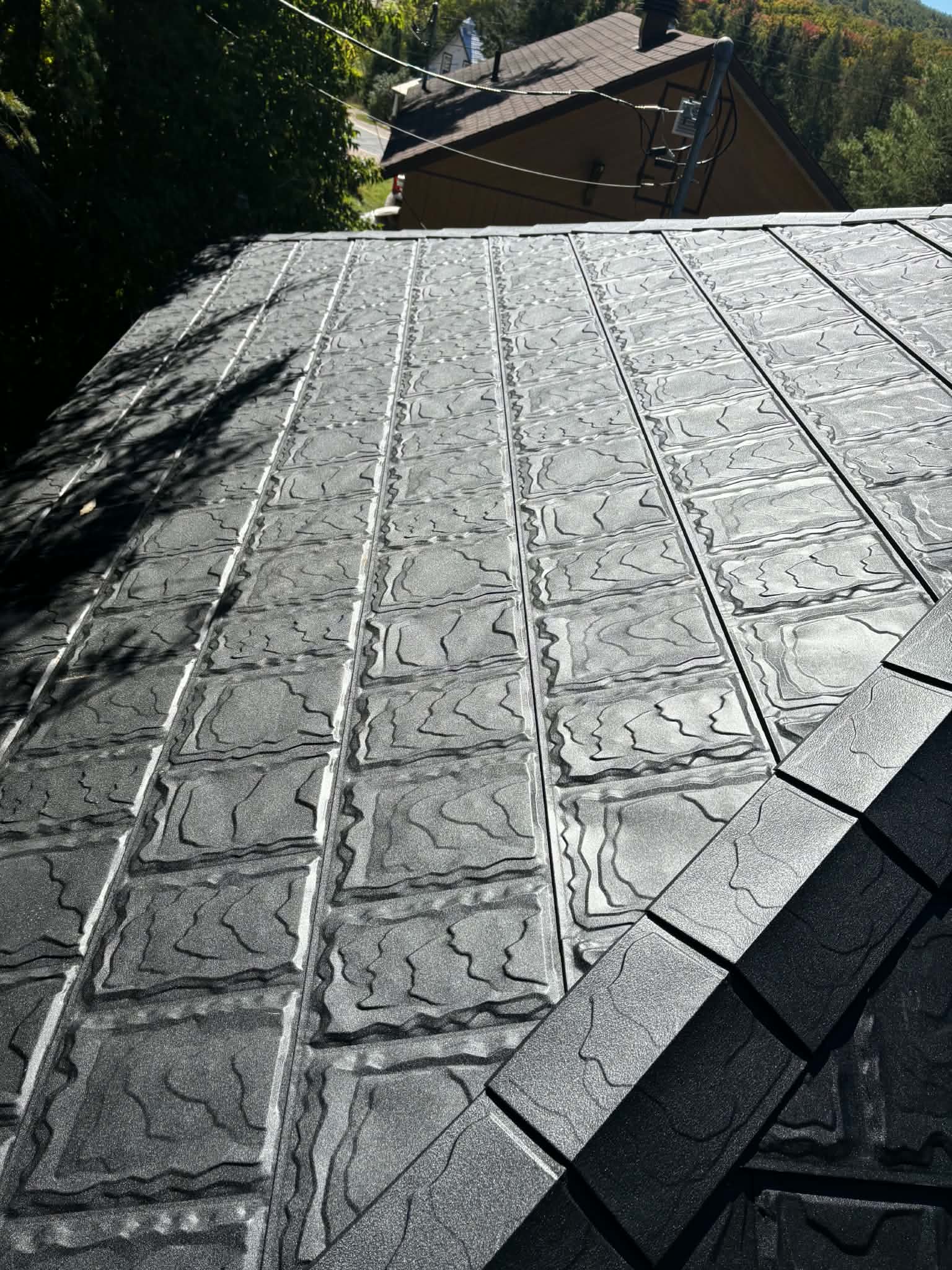 ROOFNOW permanent steel roof installation in Ontario